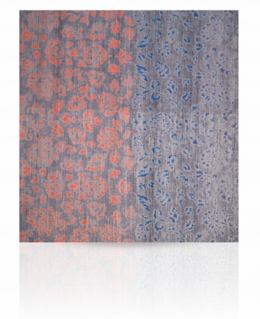 Палантин Женский SN-SAREE/ORANGE.BLUE